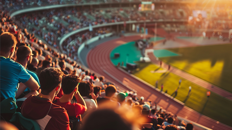 Estádio nos Jogos Olímpicos.